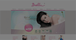 Desktop Screenshot of bellaskin.com.my